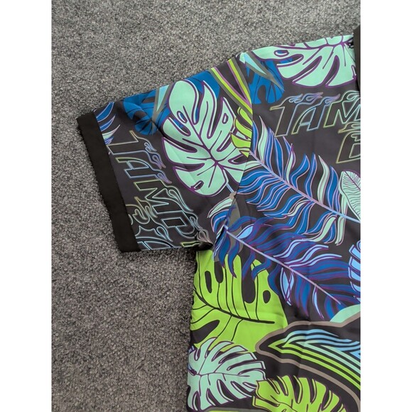 Tampa Bay Rays Shirt Men's XL City Connect Hawaiian Tropical Button Down Devil - Picture 5 of 15